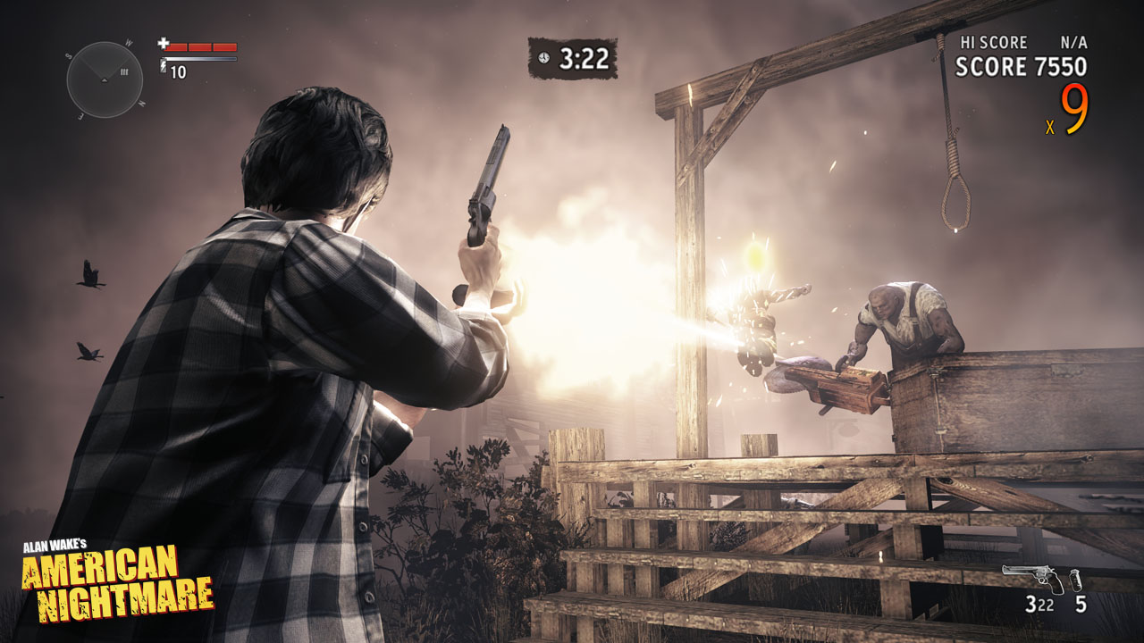 Review Shooter Alan Wake S American Nightmare Nerds On The Rocks