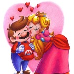 MarioPeachKiss
